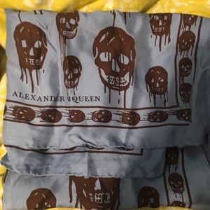 Alexander McQueen silk scarf